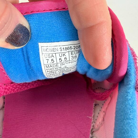 Saucony Jazz Original Sneakers Women's 7.5 Pink Blue Lace-Up Low Top Outdoor - Picture 10 of 10